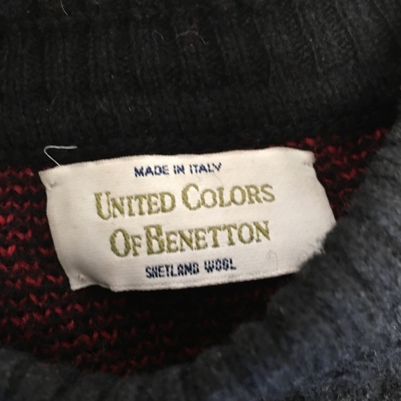 Nineties Benetton vintage men’s sweater sz M
